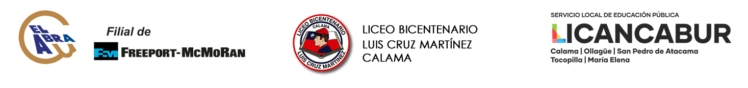 El Abra, Liceo Bicentenario Luis Cruz Martínez y SLEP Licancabur